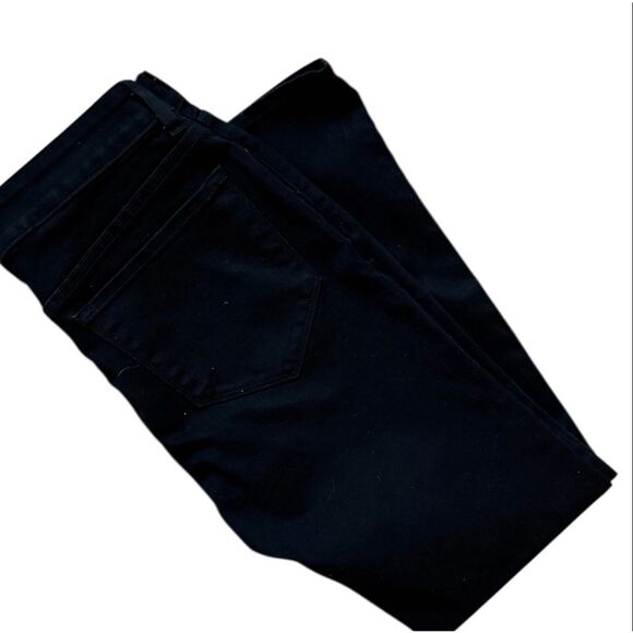 Womens NYDJ Not Your Daughters Black Rhinestone Skinny Jeans - Sz 12 Petite 12P - Picture 3 of 3